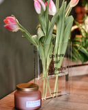 Acrylic Book Shaped Flower Vase