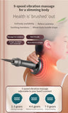 Electric Body Brush Massager Dual Hot Compress