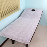 Disposable Salon Bed Liner Cover Sheets with Hole 100pcs