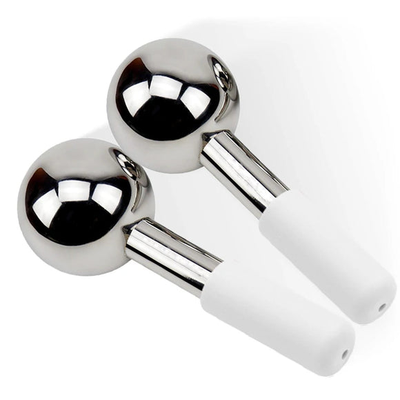 Steel Ice Globes 2pcs