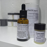MasksńMore Melanin Control 1% Hyaluronic Acid anti-ageing face serum in a 30ml amber glass dropper bottle