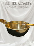 2pcs Gold Facial Mask Bowl Set - MasksńMore