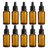 30ml Amber Dropper Bottles - MasksńMore