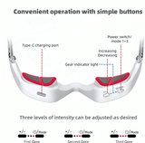 3D LumiSculpt³ Microcurrent Red Light Therapy Under-Eye Device Eye Massager For Eye Bag Dark Circles - MasksńMore
