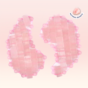 Natural Quartz Crystal Stone Under Eye Mask
