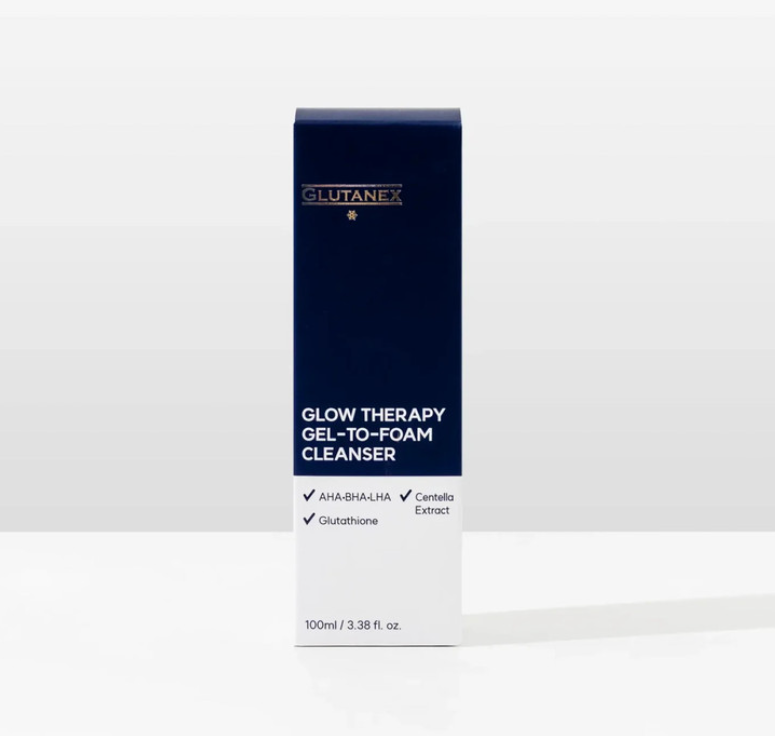 Glutanex Glow Therapy Glutathione Gel to Foam Cleanser | Salon
