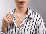 Ayatul Kursi Crescent Moon Necklace