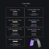 Photodynamic PDT LED Device Foldable With Face Steam Hot and Cold Nano Spray