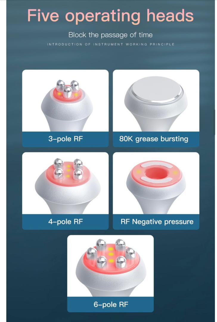 6 in 1 80K Cavitation VacuumRF Slimming Machine with EMSLaser
