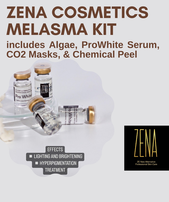 Zena Cosmetics Melasma, HyperPigmentation & Age Spots Treatment Plan Kit