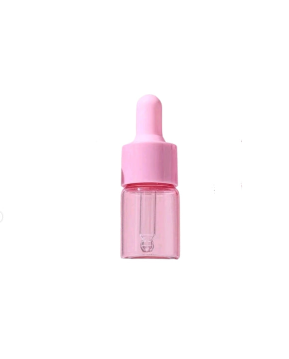 10ml Pink Glass Dropper Bottles