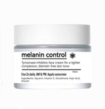 Melanin Control Cosmetic Labels