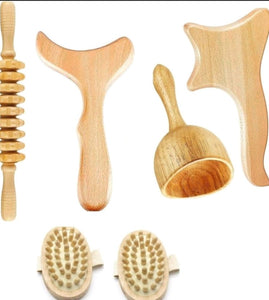 Anti-cellulite Wood Maderotherapy Set