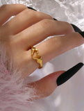 Gold Rings Adjustable