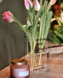 Acrylic Book Shaped Flower Vase - MasksńMore