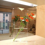 Acrylic Book Shaped Flower Vase - MasksńMore