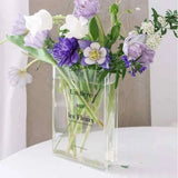 Acrylic Book Shaped Flower Vase - MasksńMore