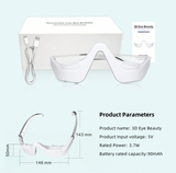 3D LumiSculpt³ Microcurrent Red Light Therapy Under-Eye Device Eye Massager For Eye Bag Dark Circles