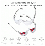 3D LumiSculpt³ Microcurrent Red Light Therapy Under-Eye Device Eye Massager For Eye Bag Dark Circles