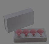 Glass Cupping Facial and Body Massage Therapy Set - 4pcs - MasksńMore