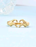 Gold Rings Adjustable - MasksńMore
