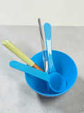 Mixing Bowl and Face Mask Spatula Spoon Brush Set 5pcs - MasksńMore