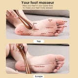 Natural Sandalwood Antler Massage 6 Claw Comb - MasksńMore