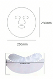 Disposable Plastic Face and Neck Masks for Numbing 100pcs