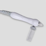 MasksńMore Hydra Facial oxygen spray handle for 2nd generation machines with white ergonomic grip and glass vial