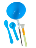 Mixing Bowl and Face Mask Spatula Spoon Brush Set 5pcs