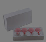 Glass Cupping Facial and Body Massage Therapy Set - 4pcs