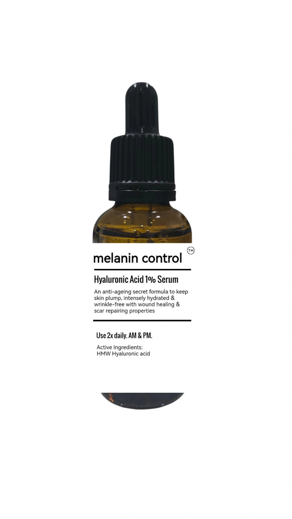 Melanin Control Hyaluronic Acid 1% Anti-Ageing Brightening Serum -  30ml