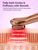 Rechargeable Eye Massager Pen with Heat and Vibration