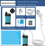 Electric Portable Shower and Bidet with Bucket