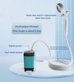 Electric Portable Shower and Bidet with Bucket