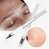 White Eyebrow Microblading Marker Pen, Skin Marker Pen - MasksńMore