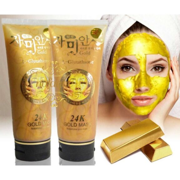 24K Gold Glutathione Anti-Marks Peel-off Mask | Salon Grade luxury