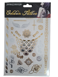 Metallic Gold/Silver Henna Tattoos