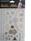 Metallic Gold/Silver Henna Tattoos