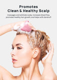 Scalp Scrubber Massage Shampoo Brush