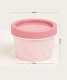 50ml Pink Plastic Cosmetic Jar - MasksńMore