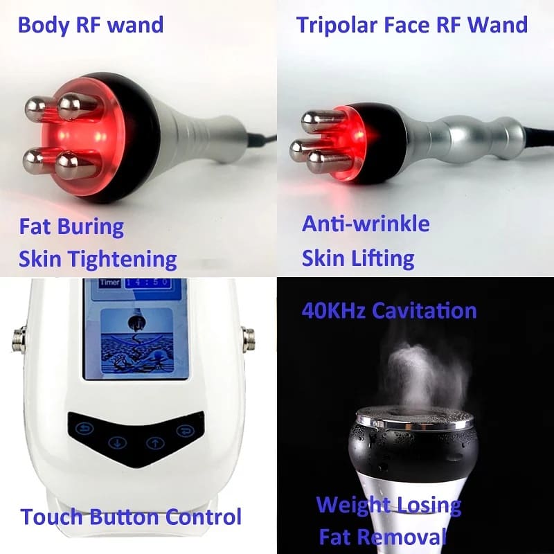Fat Burning Cavitation Machine 40K Ultrasonic | Salon Grade luxury
