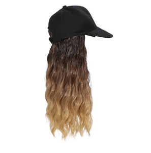 Synthetic Baseball Cap Wig Extension
