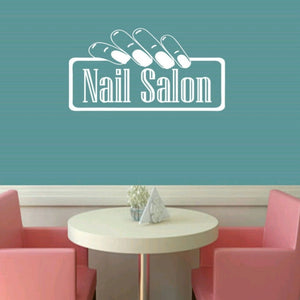 Spa Salon Wall Decal - Nail Salon