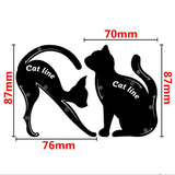 Cat Leopard Eyeliner Stencil - Masks n More 