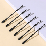 Black Disposable Pimple Popper Q Tips Cotton Swabs 10pcs - MasksńMore