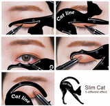 Cat Leopard Eyeliner Stencil - Masks n More 