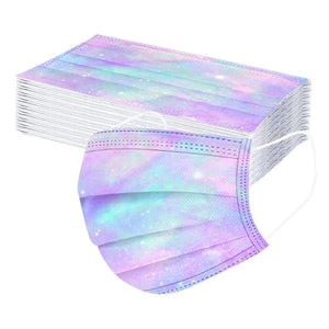 Disposable Face Mask for Adults 50pc - Tie Dye - Masks n More 