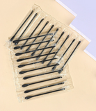 Black Disposable Pimple Popper Q Tips Cotton Swabs 10pcs