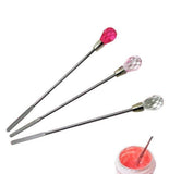 Crystal head Beauty Product Spatula Stirrer - MasksńMore